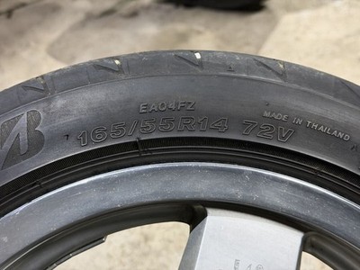 JDM Rare IMPUL 14x6J +38 100-4H 165/55R14 Impul Hoshino No Tires - Image 6