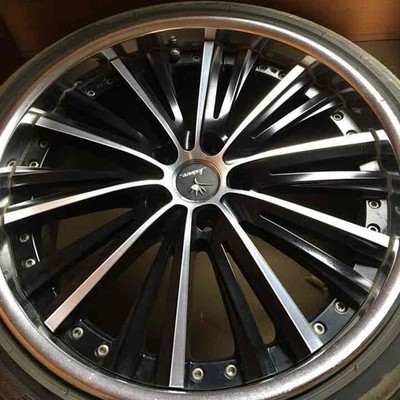 JDM Kranze Magis 19 Aluminum Wheels for Sedan (No Tires)