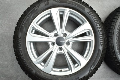JDM Used Dunlop 4-Book Wheel Set 187.5J x 18 +49 PCD 112 235/55R18 100 No Tires - Image 4