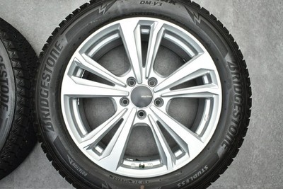 JDM Used Dunlop 4-Book Wheel Set 187.5J x 18 +49 PCD 112 235/55R18 100 No Tires - Image 5