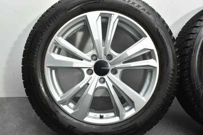 JDM Used Dunlop 4-Book Wheel Set 187.5J x 18 +49 PCD 112 235/55R18 100 No Tires - Image 6