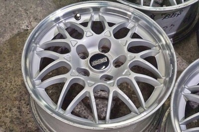 JDM Rare item: Forged lightweight JDM BBS CG26 Nissan genuine option 1 No Tires - Image 4