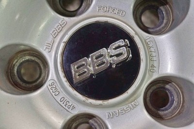 JDM Rare item: Forged lightweight JDM BBS CG26 Nissan genuine option 1 No Tires - Image 6