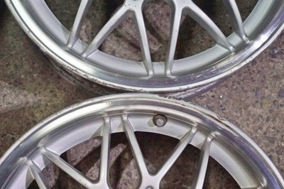 JDM Rare item: Forged lightweight JDM BBS CG26 Nissan genuine option 1 No Tires - Image 7