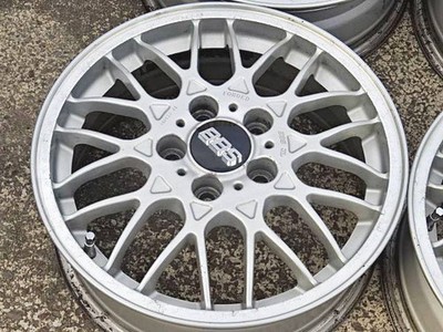 JDM Rare Item: Forged Mitsubishi Genuine Optional BBS 16-inch 6J +46 P No Tires - Image 2
