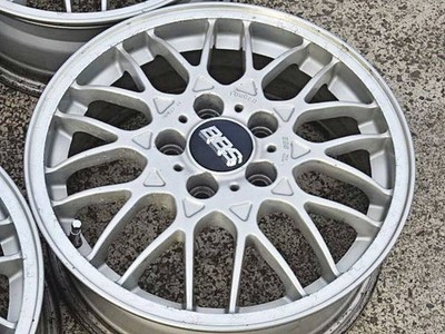 JDM Rare Item: Forged Mitsubishi Genuine Optional BBS 16-inch 6J +46 P No Tires - Image 3