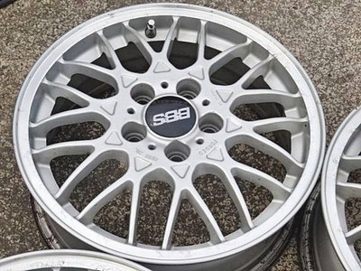 JDM Rare Item: Forged Mitsubishi Genuine Optional BBS 16-inch 6J +46 P No Tires - Image 4