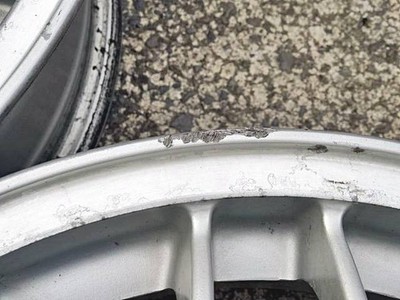 JDM Rare Item: Forged Mitsubishi Genuine Optional BBS 16-inch 6J +46 P No Tires - Image 6
