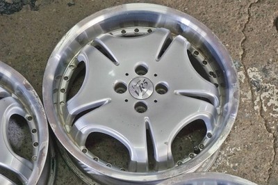 JDM Deep rim rare discontinued manalei Cup VERTEC VR5 17in 7J +35 PCD1 No Tires - Image 3
