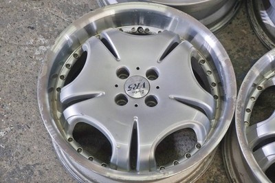 JDM Deep rim rare discontinued manalei Cup VERTEC VR5 17in 7J +35 PCD1 No Tires - Image 5