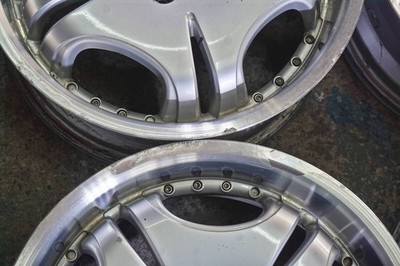 JDM Deep rim rare discontinued manalei Cup VERTEC VR5 17in 7J +35 PCD1 No Tires - Image 8