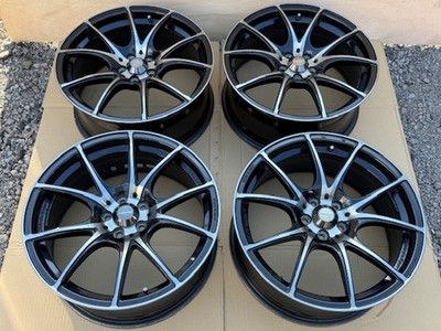 JDM Weds Sport SA-10R 187.5J +45 100-5H Wheels 4-Book Set. Fits Prius No Tires