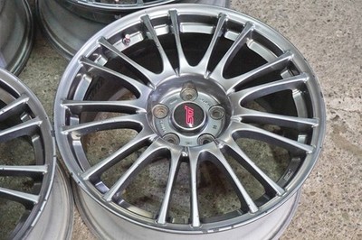 JDM Forged Subaru BBS RV739 WRX STI genuine optional 18-inch 8.5J +55 No Tires - Image 4