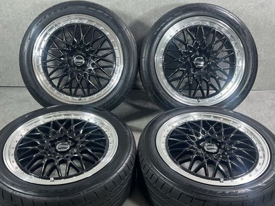 JDM Custom AME Steiner FTX 19in 8j +48 pcd114.3 Nitto NT555 G2 245/45R No Tires