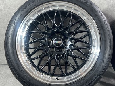 JDM Custom AME Steiner FTX 19in 8j +48 pcd114.3 Nitto NT555 G2 245/45R No Tires - Image 2