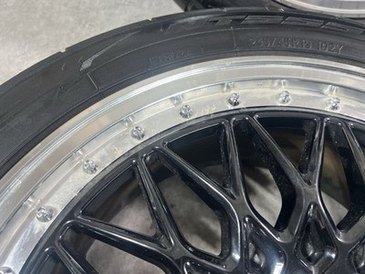 JDM Custom AME Steiner FTX 19in 8j +48 pcd114.3 Nitto NT555 G2 245/45R No Tires - Image 8