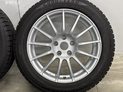 JDM Weds IRVINE F01 17in 7.5J +27 PCD112 Goodyear Ice Navi 8 225/50R17 No Tires - Image 6