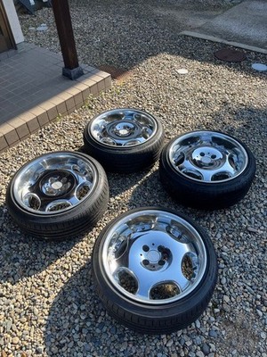 JDM AME Sharen Dish 17x8J (No Tires)