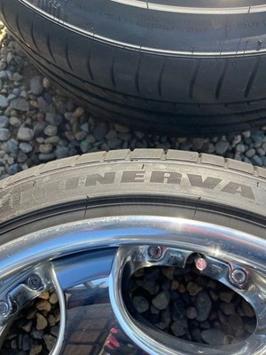 JDM AME Sharen Dish 17x8J (No Tires) - 画像 (8)