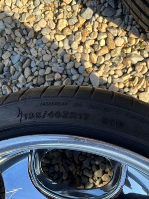 JDM AME Sharen Dish 17x8J (No Tires) - 画像 (9)