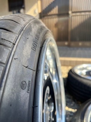 JDM AME Sharen Dish 17x8J (No Tires) - 画像 (11)