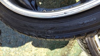 JDM WORK VS-KF 19-inch wheels 4-book set Aristocrat round rare out of No Tires - Image 7