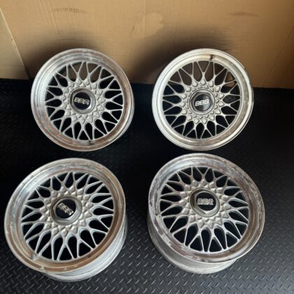 JDM BBS RG097 4Wheels 15x6.5+45 5x114.3 (No Tires)