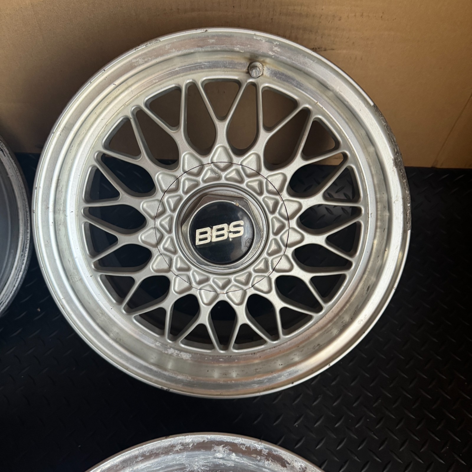 JDM BBS RG097 4Wheels 15x6.5+45 5x114.3 (No Tires) - 画像 (3)