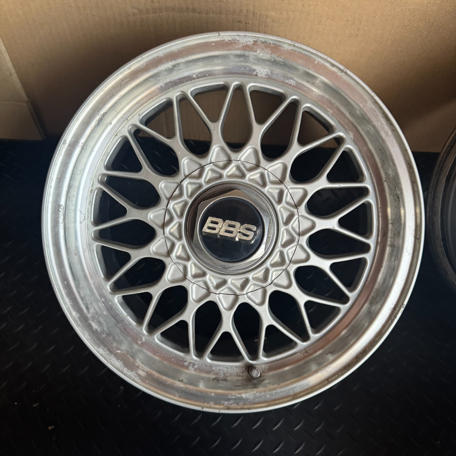 JDM BBS RG097 4Wheels 15x6.5+45 5x114.3 (No Tires) - 画像 (4)