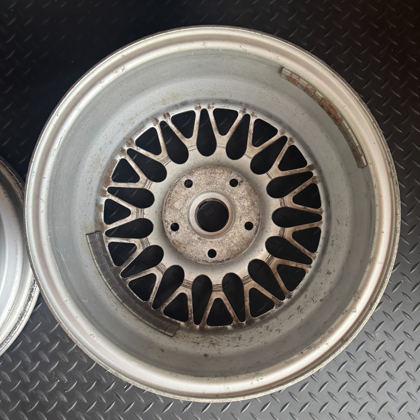 JDM BBS RG097 4Wheels 15x6.5+45 5x114.3 (No Tires) - 画像 (9)