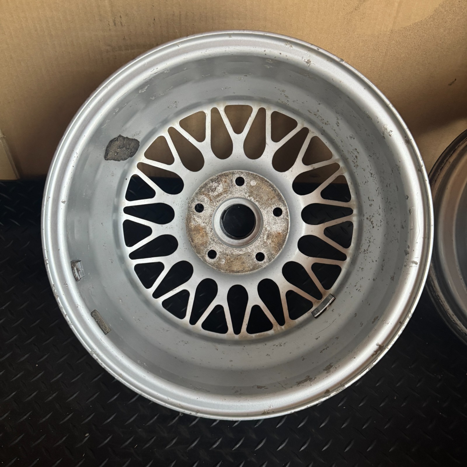 JDM BBS RG097 4Wheels 15x6.5+45 5x114.3 (No Tires) - 画像 (11)