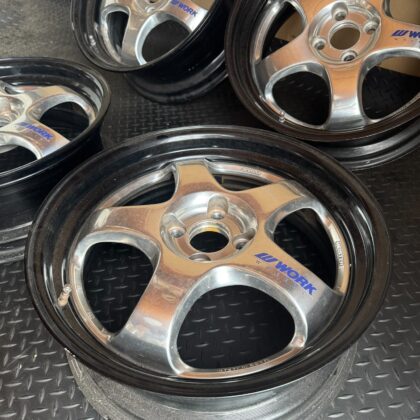 JDM WORK Meister S1R 17x6.5J/7J +30/+25 4x100 4-Wheel Set (No Tires)
