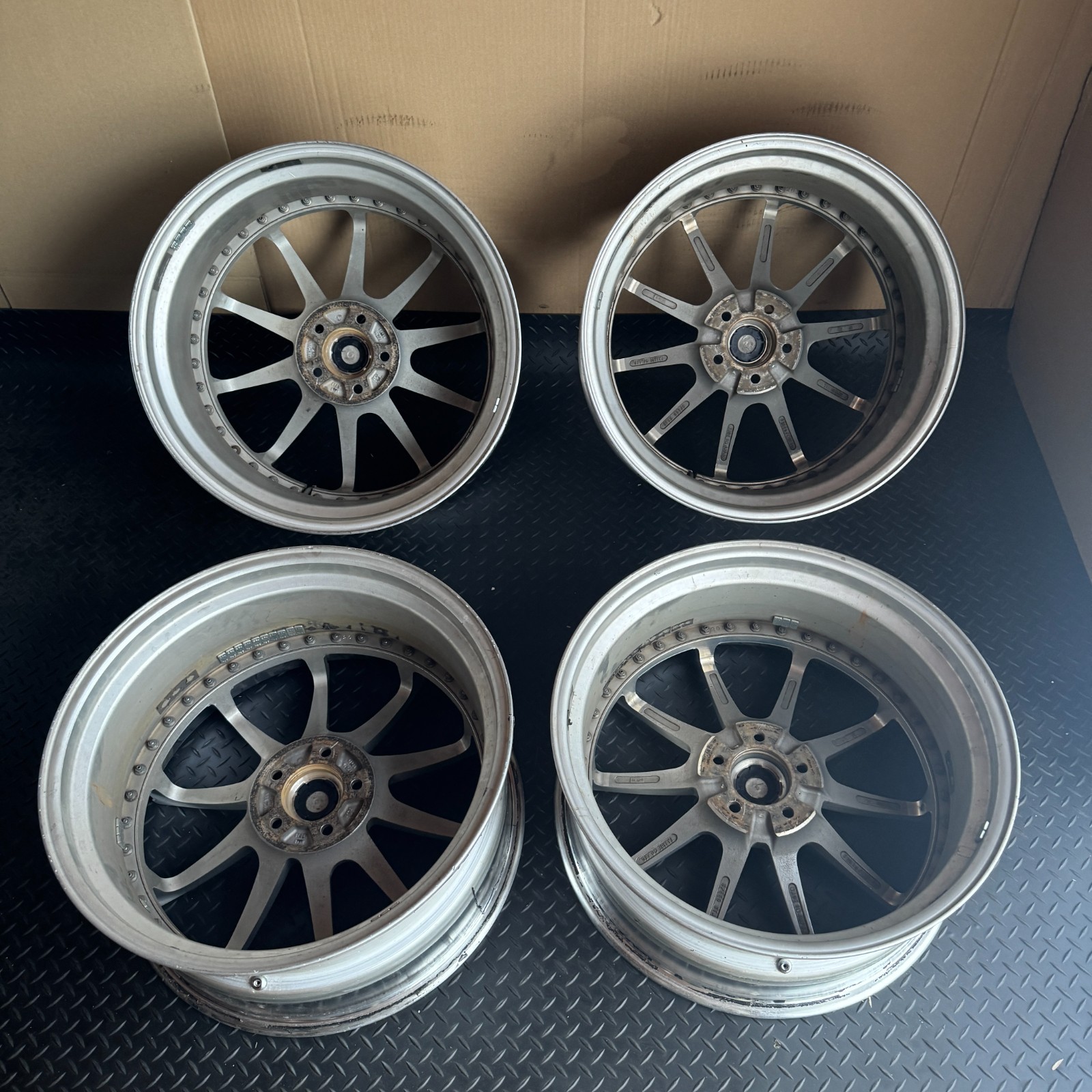 JDM SSR Executor CV01 4 Wheels no tires 20x9+31 NR 10+37 SL 5x114.3 - Image 7