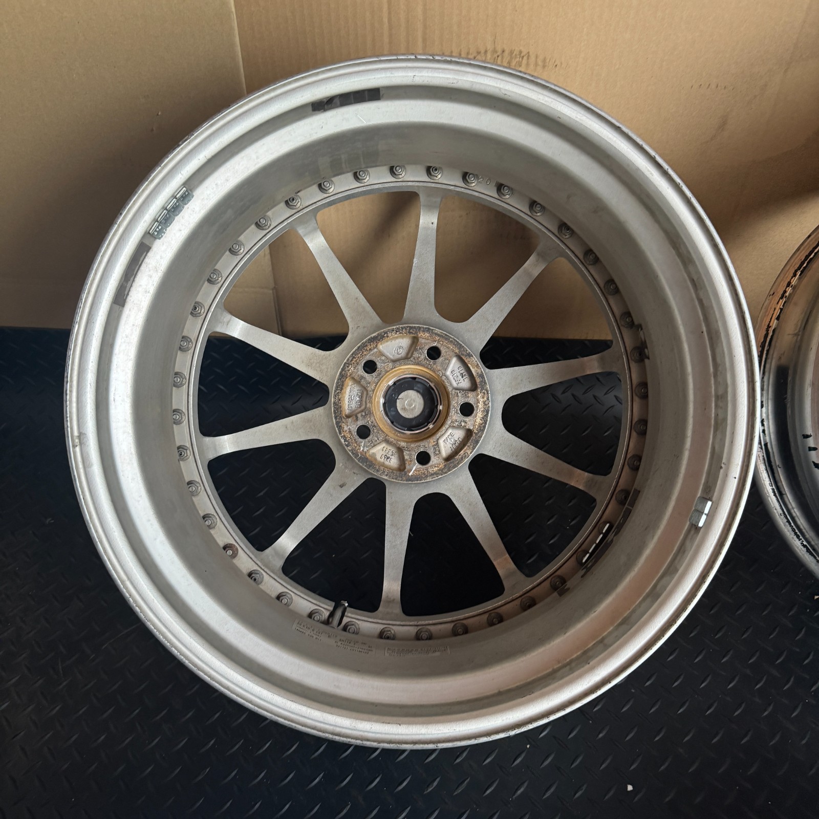 JDM SSR Executor CV01 4 Wheels no tires 20x9+31 NR 10+37 SL 5x114.3 - Image 10