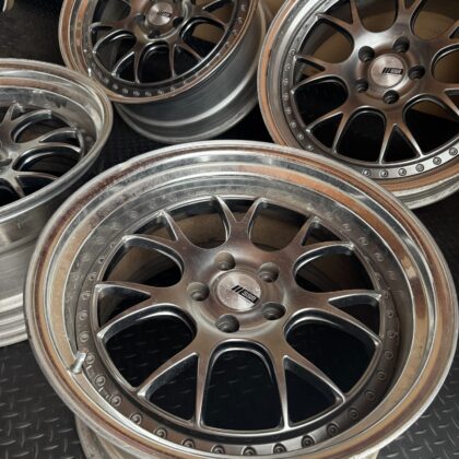 JDM SSR Professor MS3 19x8.5J/10.5J +30 5x114.3 4-Wheel Set (No Tires)