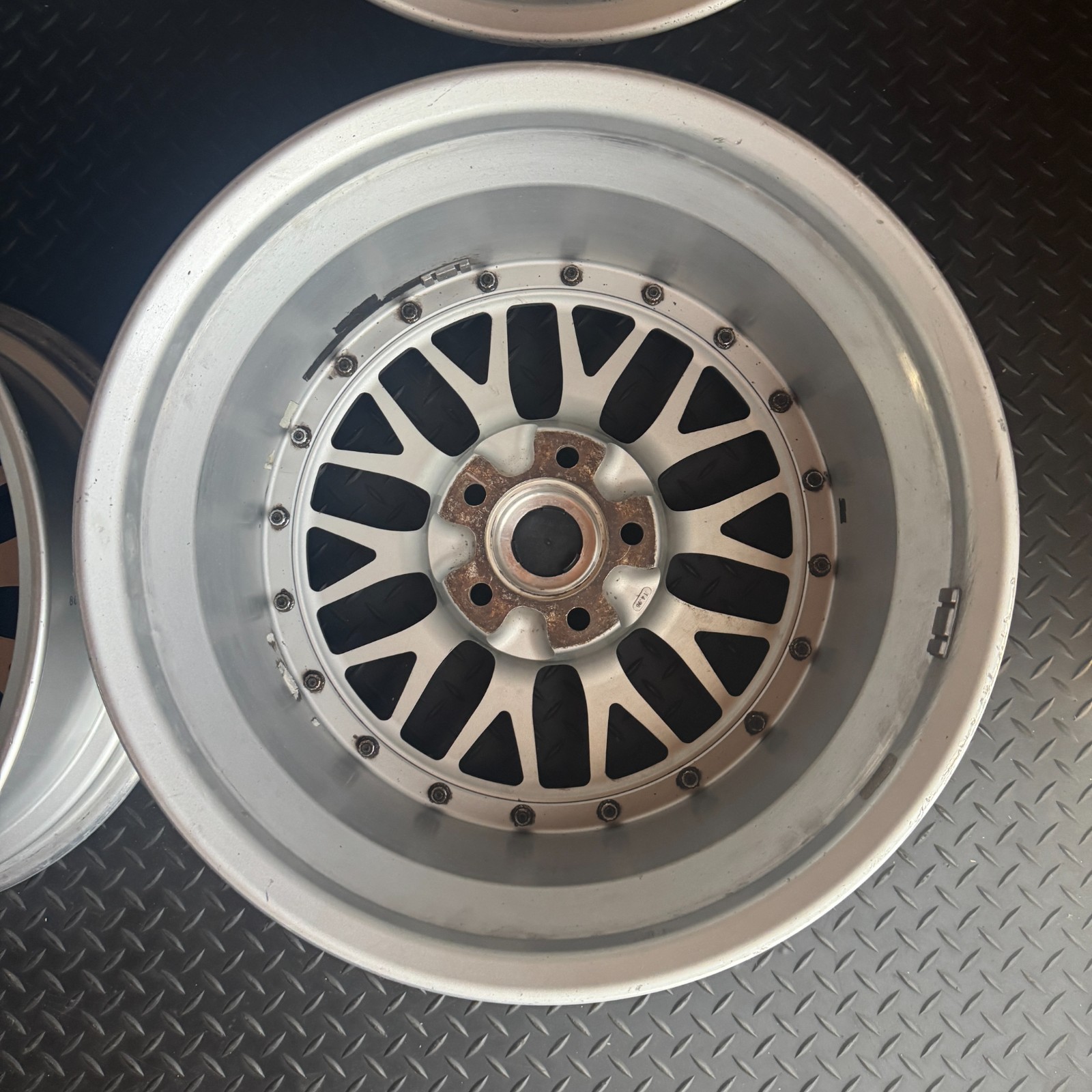 JDM BBS LMP074 LMP075 4wheels 17x8+40 9+40 5x114.3 - 画像 (11)