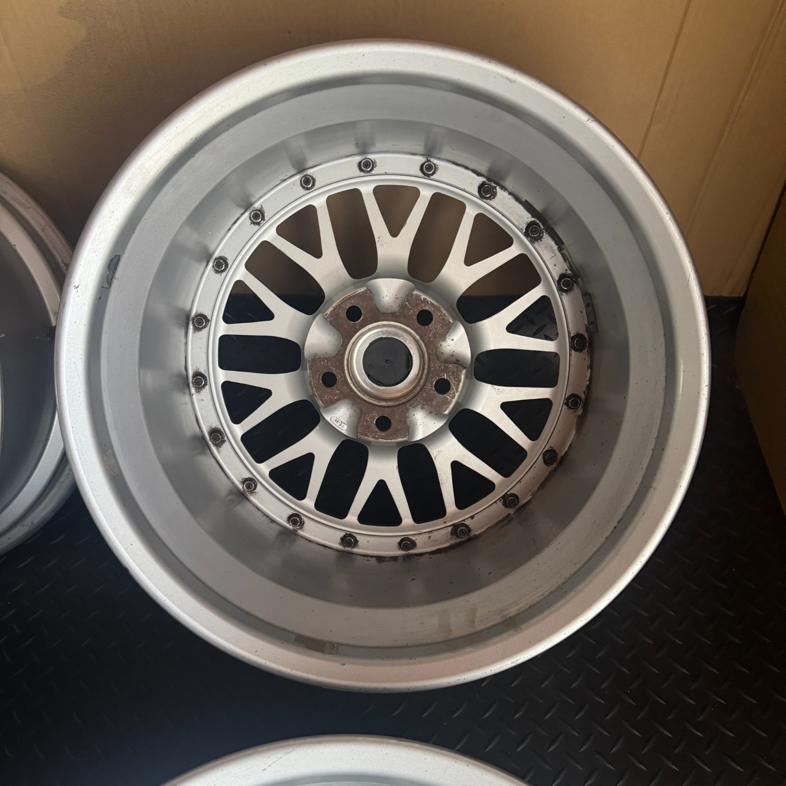 JDM BBS LMP074 LMP075 4wheels 17x8+40 9+40 5x114.3 - 画像 (12)