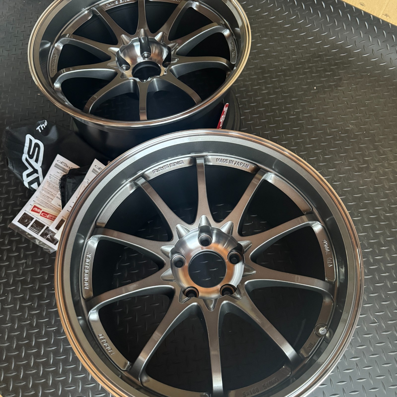 New RAYS Volk Racing CE28SL 2Wheels 18x10.5+15 5x114.3 PG - 画像 (5)