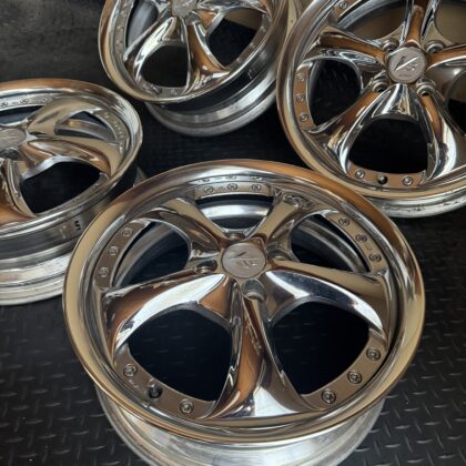 JDM WORK VS-KF 16x5.5J +45 4x100 4-Wheel Set (No Tires)