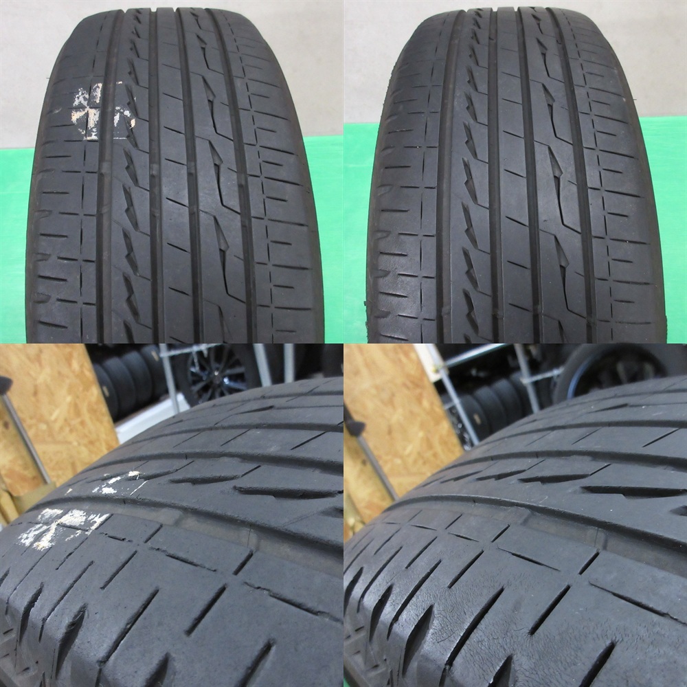 JDM RAYS VOLK RACING G25 225/55R18 2023 summer tires 50%-60% tread BRI (No Tires) - 画像 (9)