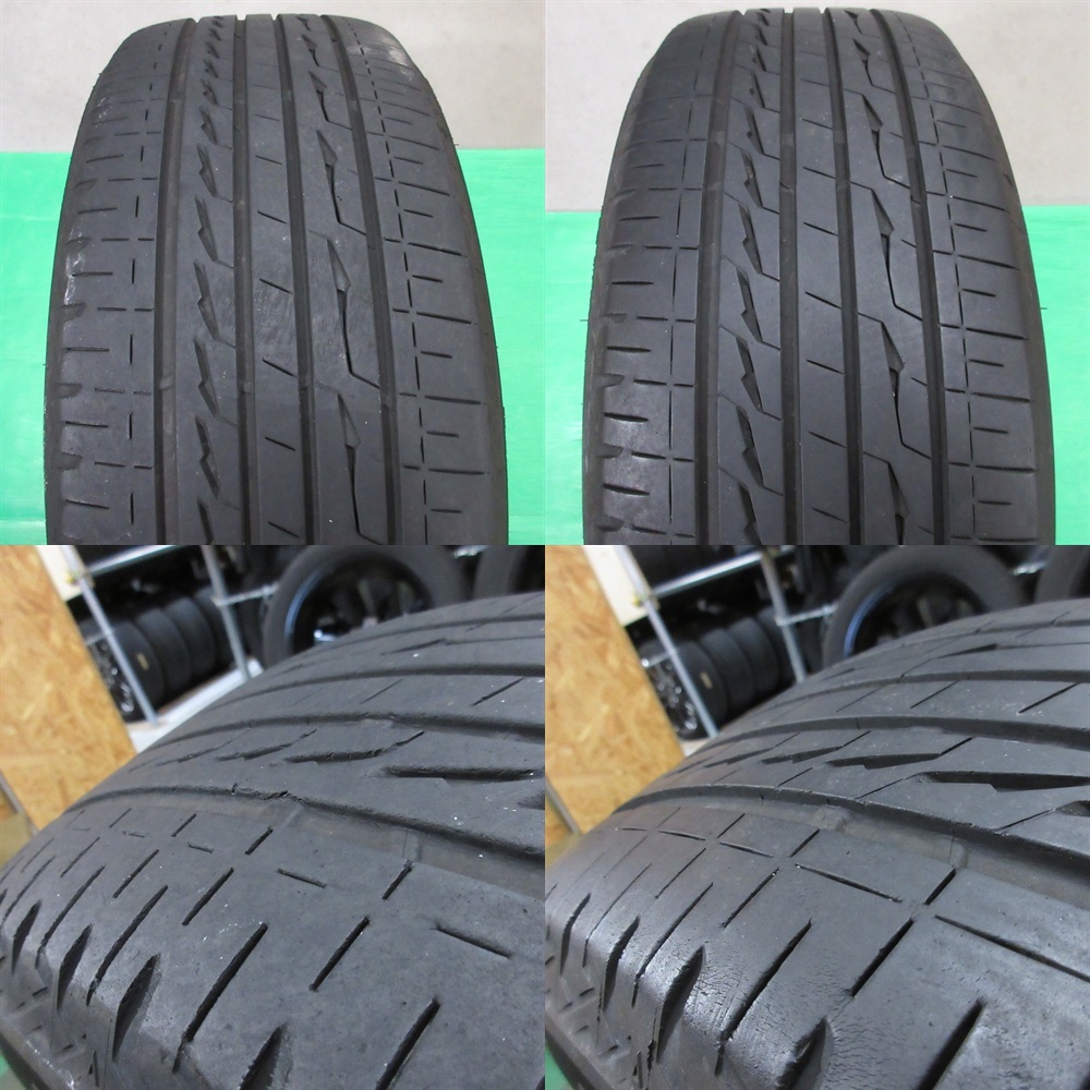 JDM RAYS VOLK RACING G25 225/55R18 2023 summer tires 50%-60% tread BRI (No Tires) - 画像 (10)