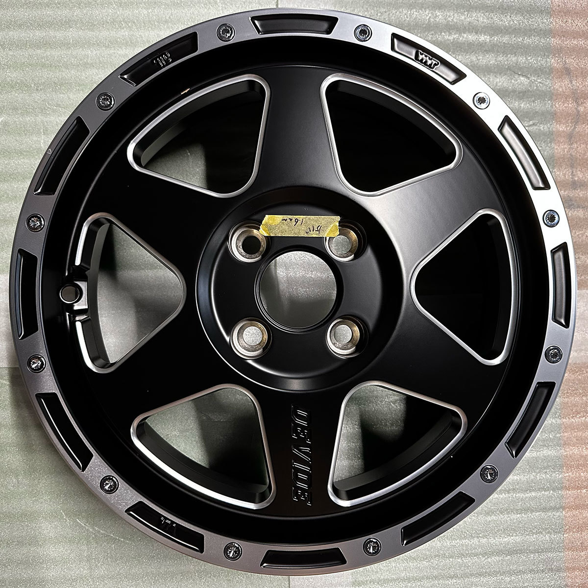 JDM SSR Aluminum Wheel Divide TR-6 15 inch 4.5J 43 4-100 4wheels set | (No Tires) - 画像 (8)