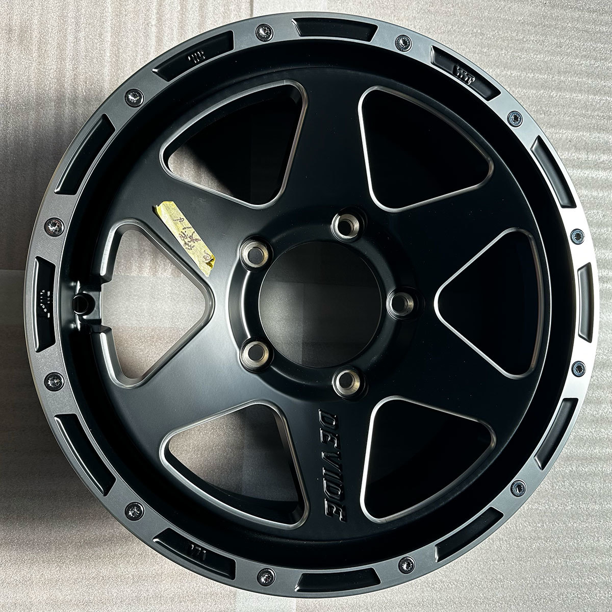 JDM SSR Aluminum Wheel Divide TR-6 16 inch 5.5J 22 5-139.7 4wheels set (No Tires)