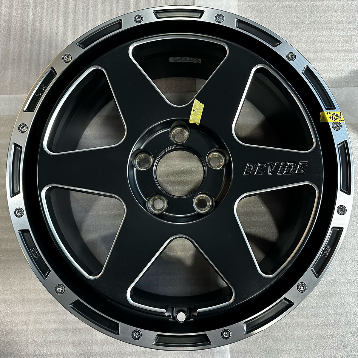 JDM SSR Aluminum Wheel Divide TR-6 17 inch 7.0J 42 5-114.3 4wheels set (No Tires) - 画像 (5)