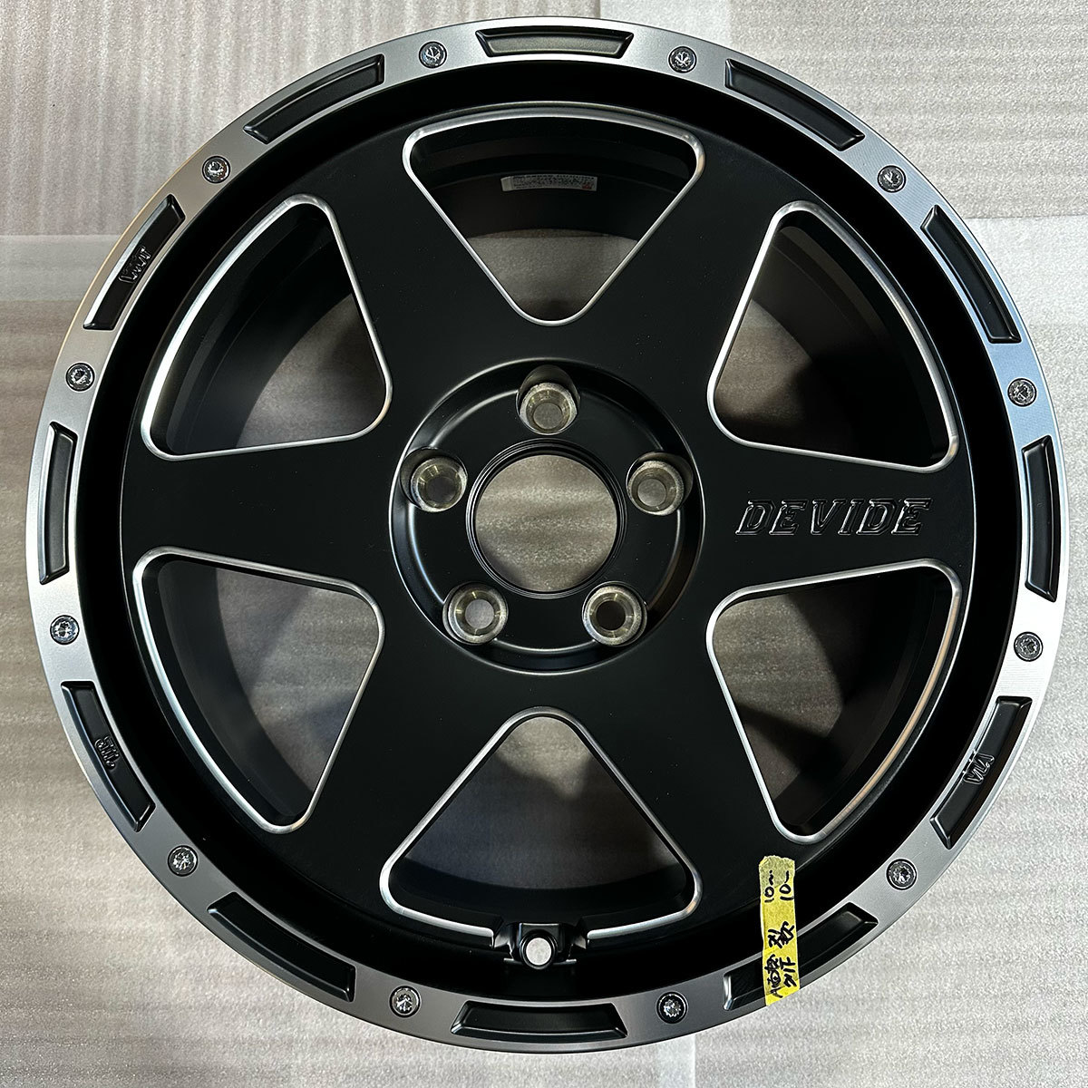 JDM SSR Aluminum Wheel Divide TR-6 17 inch 7.0J 42 5-114.3 4wheels set (No Tires) - 画像 (8)