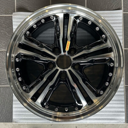 JDM AME Aluminum Wheels Steiner LST 17x7.0J 53 5-114 4-Pack | AME Outle (No Tires)