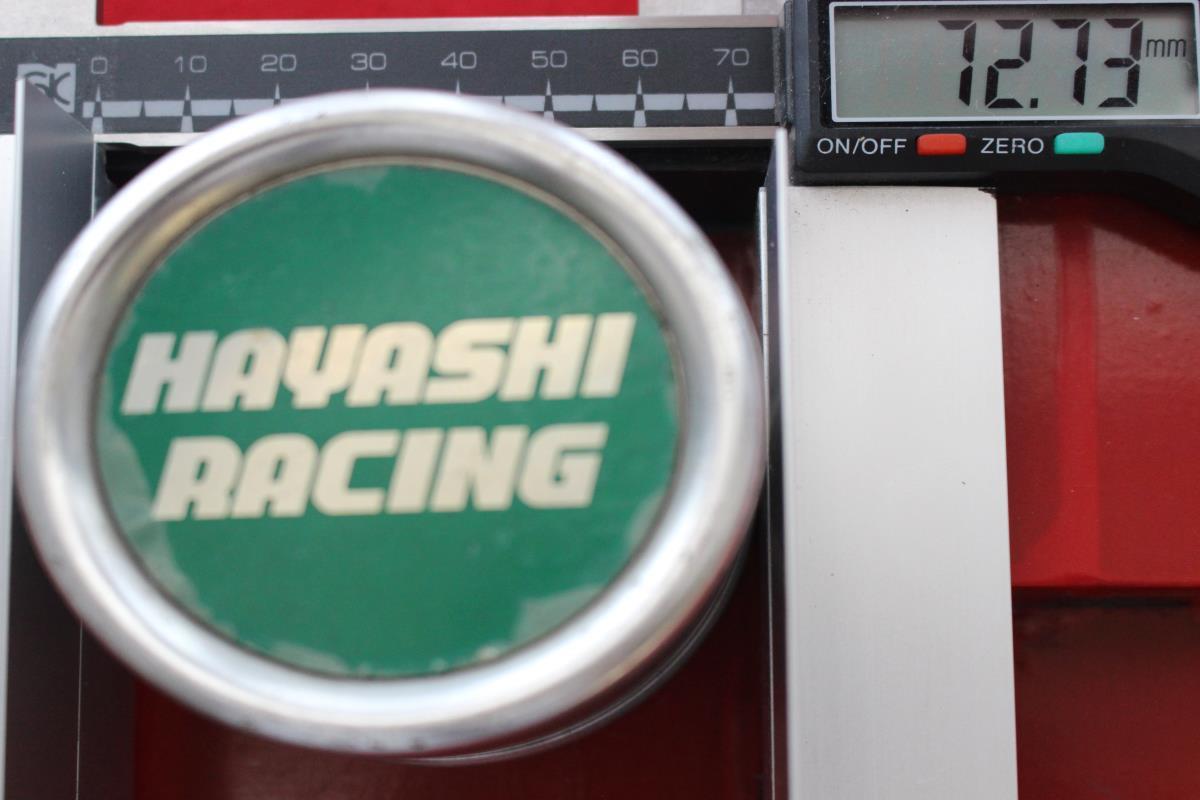 JDM 1 sheet Hayashi Racing aftermarket used wheel center plate center (No Tires) - 画像 (5)
