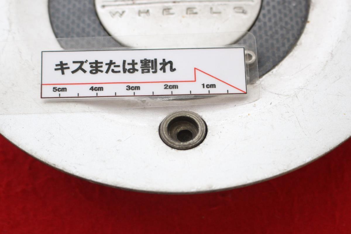 JDM 1 sheet OZ Racing aftermarket used wheel center plate center cover (No Tires) - 画像 (6)