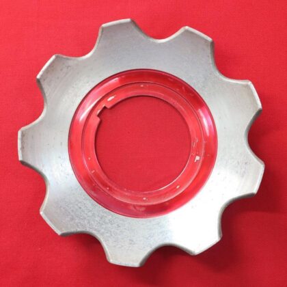 JDM 1 sheet work aftermarket used wheel center plate cap (No Tires)