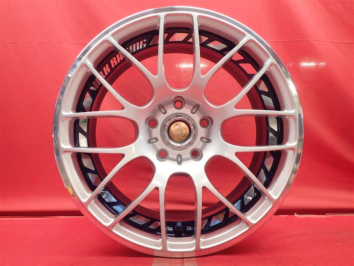 JDM Forged lightweight VOLK RACING Winning 7/8J-17 114.3 5 holes +42/+ (No Tires) - 画像 (2)